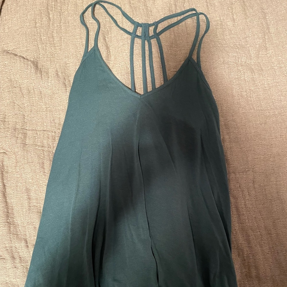 Blue tank top